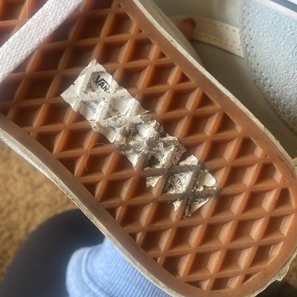 Womens 7.5 vans blue lace up vans - Picture 8 of 9